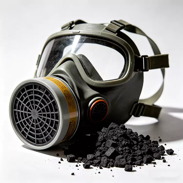 Respirator i maska ​​gazowa węglowa